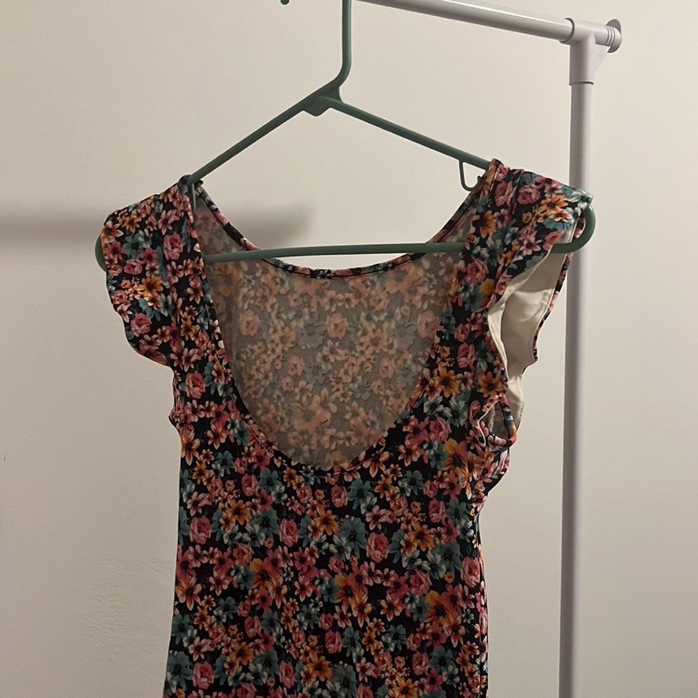 Flower Mini Dress - Picture 2 of 3